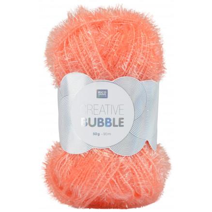 Rico Creative Bubble Garn Unicolor 005 Koral - Skurresvamp
