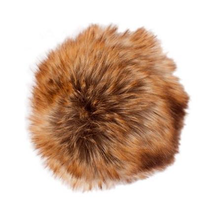 Rico Pompon Kvast i Akryl Mix Brun - 10 cm Kvalitet