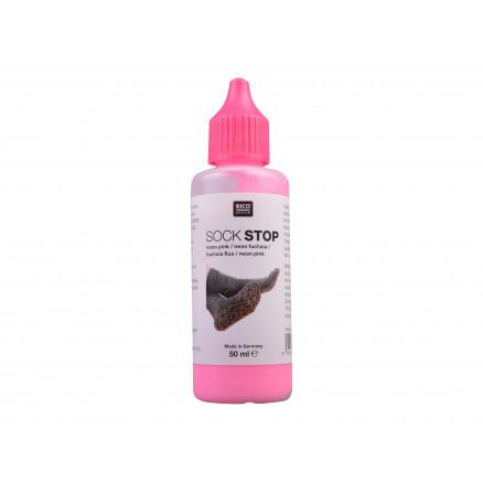 Rico Sock Stop Latex 50 ml - Fuchsia Gummimælk til Sålene