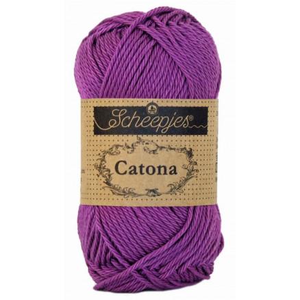 Scheepjes Catona Garn Unicolor 282 - Ultra Violet tilbud