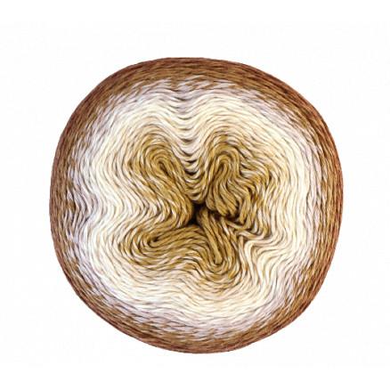 Scheepjes Whirl Garn Print 756 Caramel Core - Fantastisk!