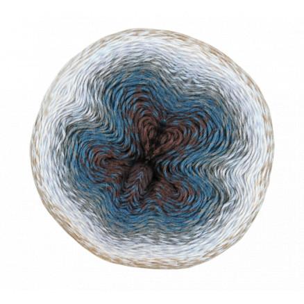 Scheepjes Whirl Garn Print 766 Mid Morning Mocha - Udsalg!