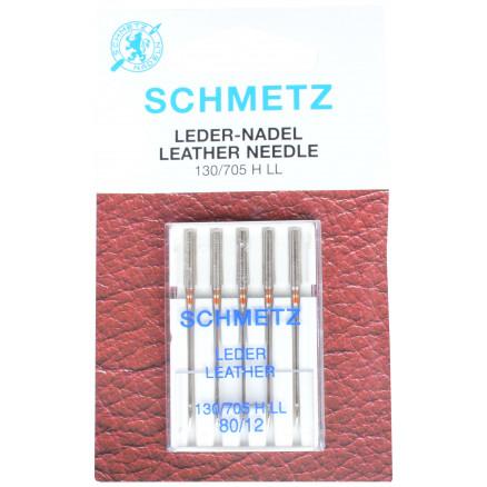Schmetz Lædernåle til Symaskine - 5 stk.