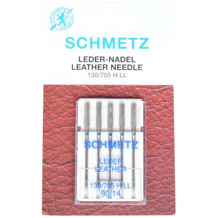 Schmetz Lædernåle til Symaskine - 5 stk. til tilbud!