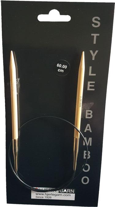 Bambus Rundpinde 60 cm - Komfortabel Strikning