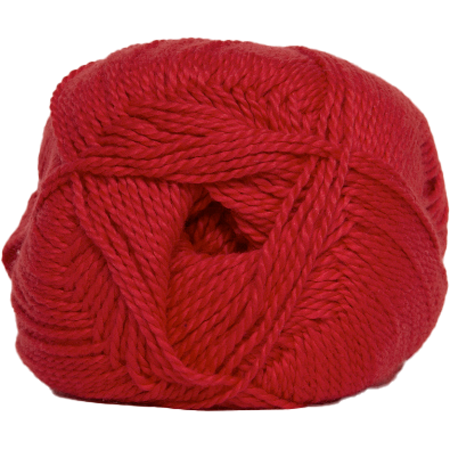 Blød Bomuld 4/2 Nr. 8 fra Hjertegarn - Rød Garntilbud!