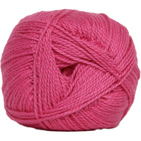 Blød Bomuld Garn i Cerise Pink - Fantastisk Tilbud!