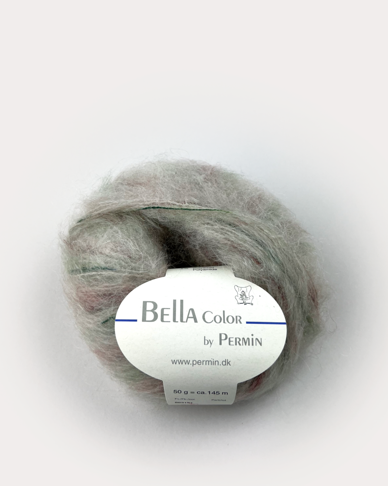Bella Permin Garn - Blødt Mohairgarn i Beige 883183