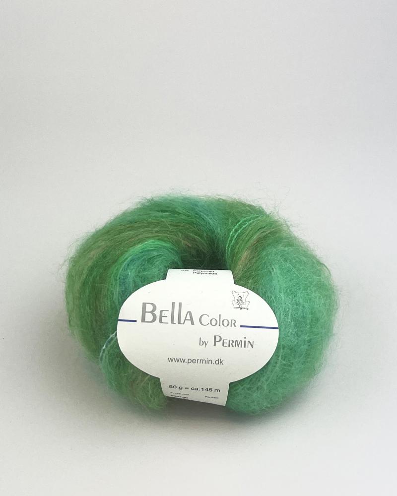 Bella Permin Garn - Mohairgarn i Neon Grøn 883189