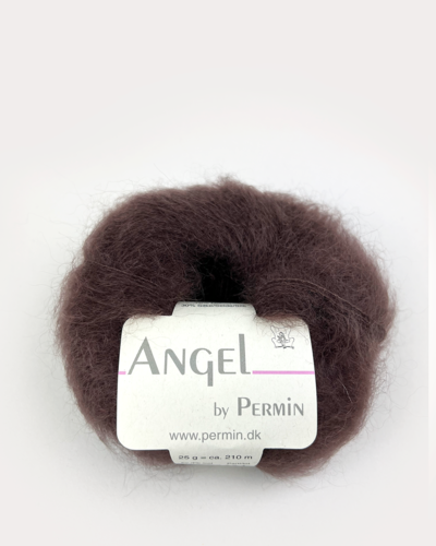 Angel by Permin - Mørk Chokolade Garn til Strikning