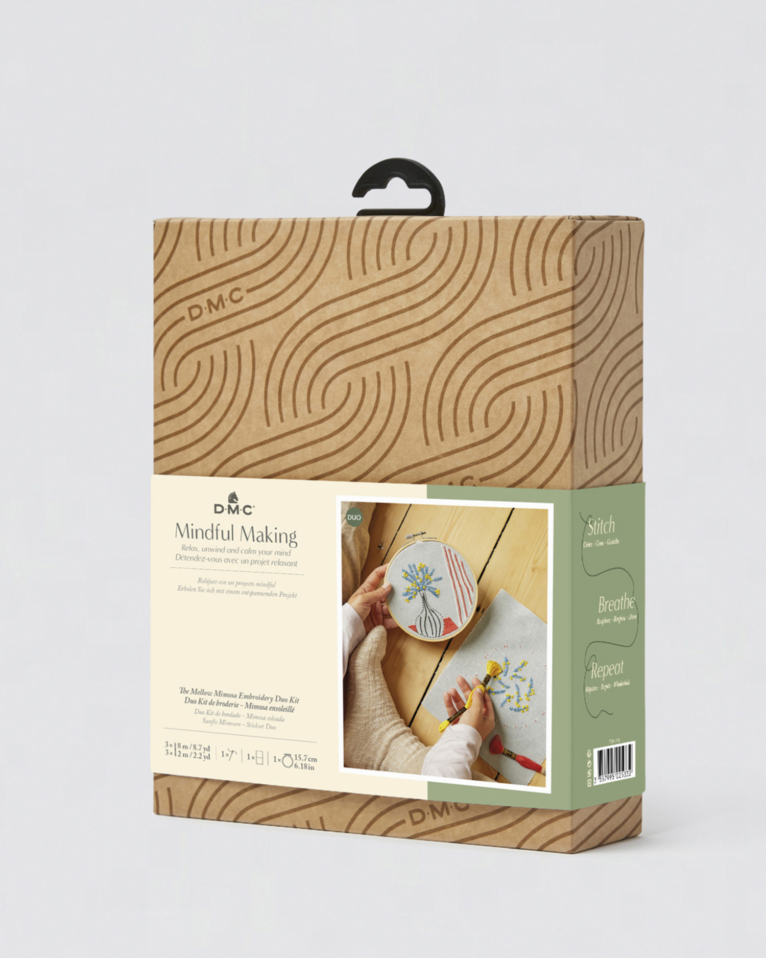 DMC Broderi Kit med Mimosablomster Duo - TB 176
