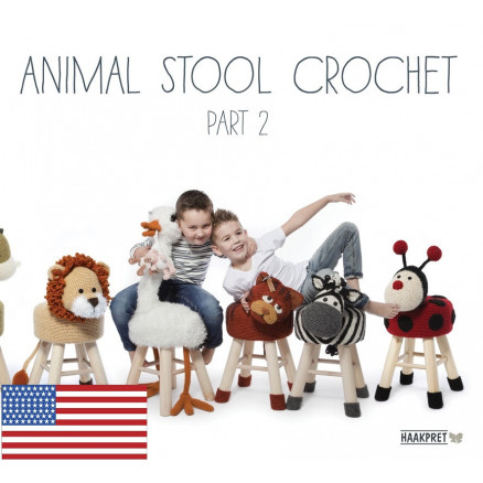 Animal Stool Hækling Del 2 - Engelsk Bog af Anja Toonen