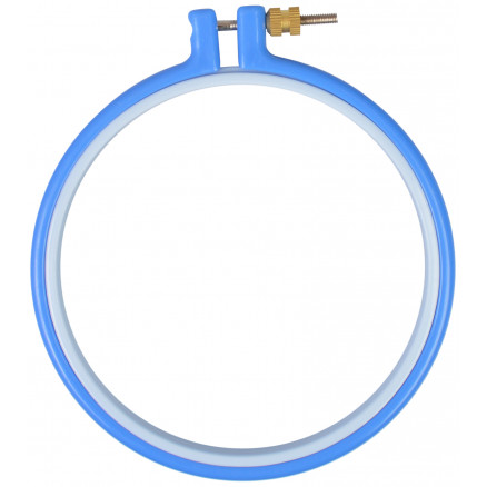 Broderiring i Plastik 12cm - Perfekt til dine projekter!