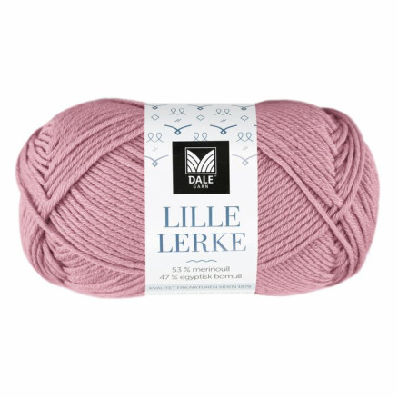 Dale Garn Lille Lerke 8123 - Gammelrosa Garntilbud