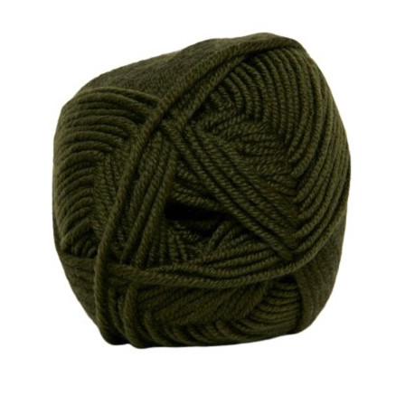 Hjertegarn Extrafine Merino 120 - Armygrøn Garn til Kreativitet