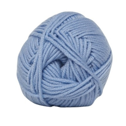 Hjertegarn Extrafine Merino 120 - Lyseblå Uldgarn