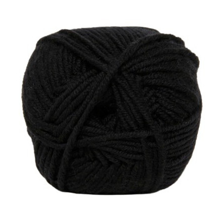 Hjertegarn Extrafine Merino 120 Garn - Sort 500