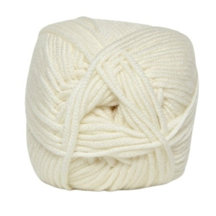 Hjertegarn Extrafine Merino 150 Garn - Råhvid/Natur