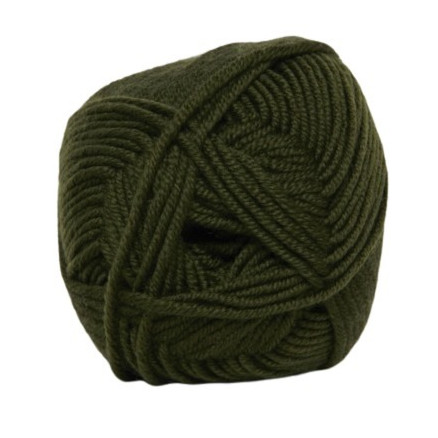 Hjertegarn Extrafine Merino 150 Garn - Armygrøn tilbud