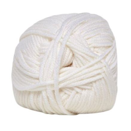 Hjertegarn Merino Cotton 1090 - Hvid Garn til Kreative Projekter