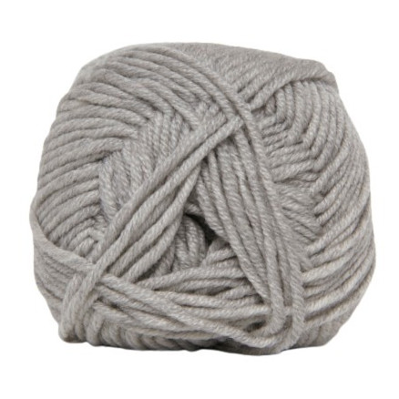 Hjertegarn Merino Cotton 434 - Lysegrå Garn til Kreativitet