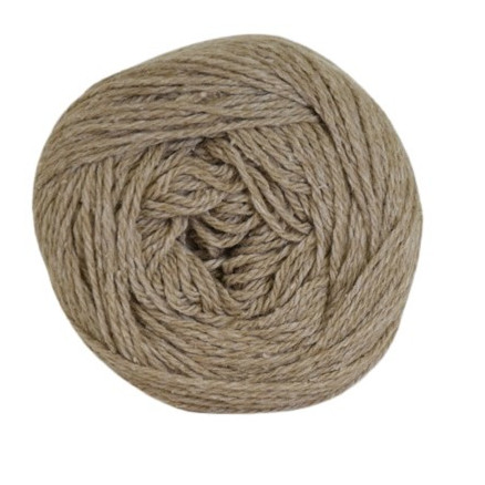 Hjertegarn Organic Trio Garn 5007 Sand - Naturligt Garn