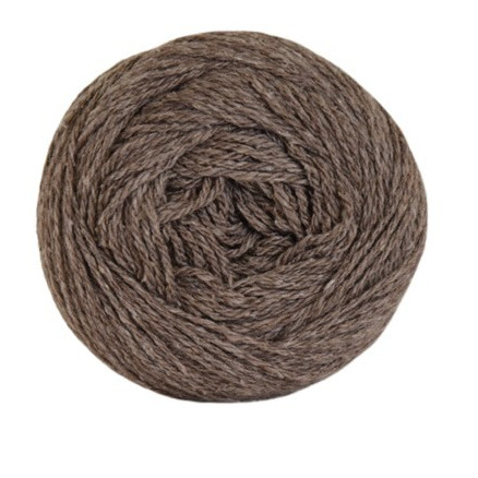 Hjertegarn Organic Trio Garn 5009 i Brun - Naturlig Skønhed