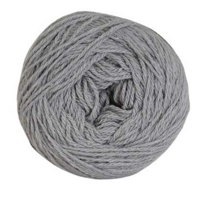Hjertegarn Organic Trio Garn 5013 - Lysegrå Naturgarn