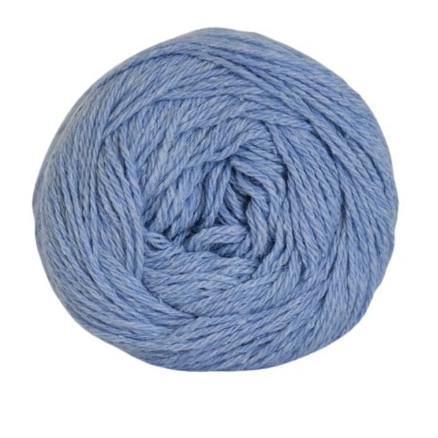 Hjertegarn Organic Trio Garn 5014 - Lyseblå Naturgarn