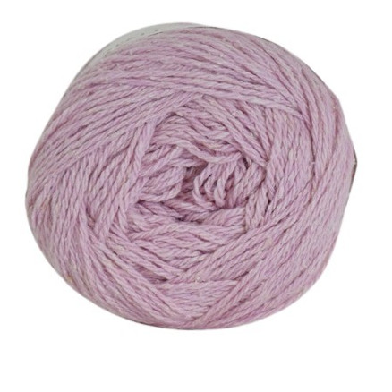 Hjertegarn Organic Trio Garn 5015 - Lyserød Naturgarn