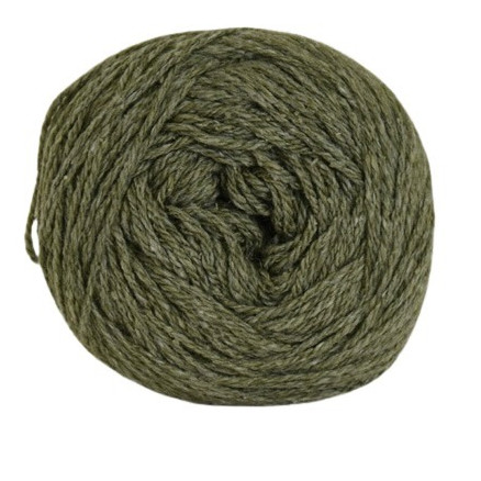 Hjertegarn Organic Trio Garn 5027 - Mørkegrøn Naturgarn
