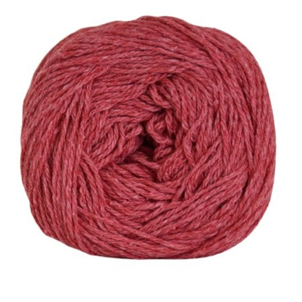 Hjertegarn Organic Trio Garn 5030 - Rød Naturgarn