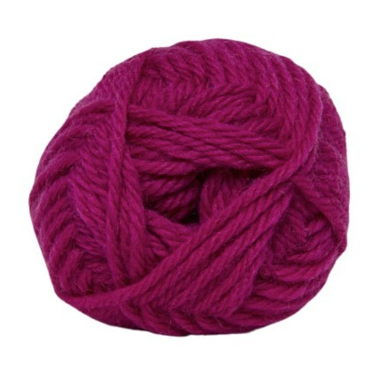 Hjertegarn Ragg-strømpegarn 9130 Cerise - Kvalitetsgarn til strik