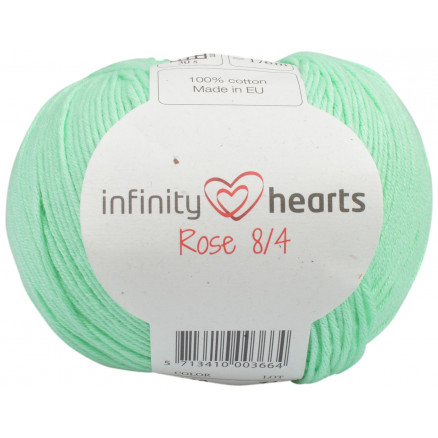 Infinity Hearts Rose 8/4 Garn - Mintgrøn Kvalitet