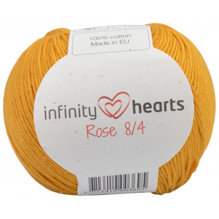 Infinity Hearts Rose 8/4 Garn Unicolor 190 Sennep - Udsalg!