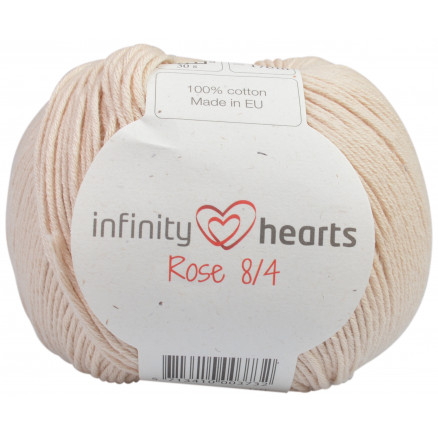 Infinity Hearts Rose 8/4 Garn Unicolor 212 Sand - Tilbud!