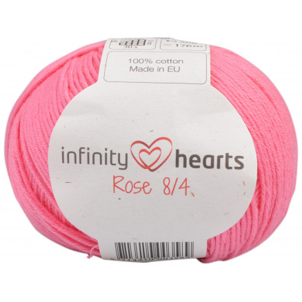 Infinity Hearts Rose 8/4 Garn Unicolor 33 - Skøn Rosa