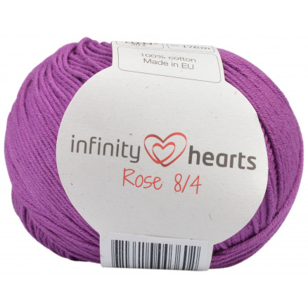 Infinity Hearts Rose 8/4 Garn Unicolor 65 Lyng - Fantastisk!