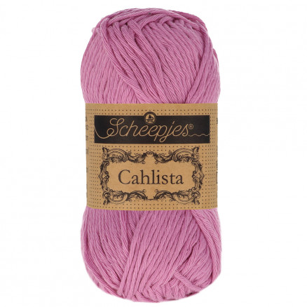 Scheepjes Cahlista Garn Unicolor 398 - Colonial Rose