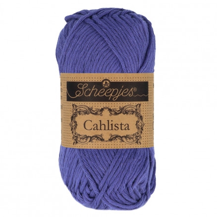 Scheepjes Cahlista Garn Unicolor 508 Dyb Amethyst - Udsalg!