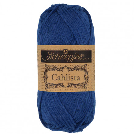 Scheepjes Cahlista Garn Unicolor 527 Midnight 100% Bomuld