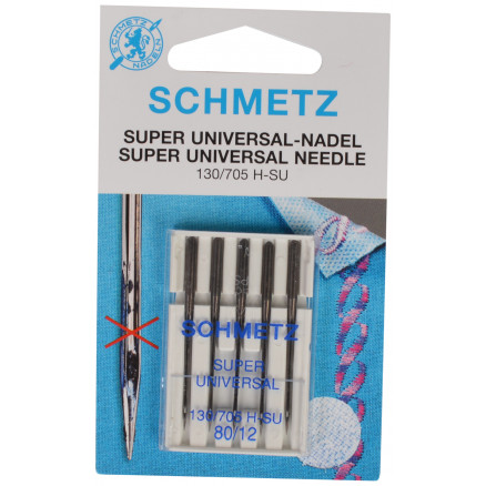 Schmetz Symaskinenåle Super Universal - 5 stk til sying