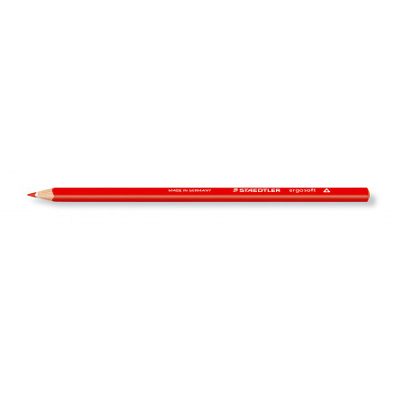 Staedtler Ergosoft Rød Farveblyant - 1 stk på tilbud!
