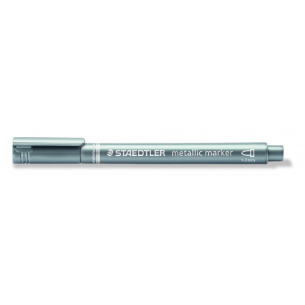 Staedtler Metallic Sølv Marker Tusch 1-2mm - 1 stk