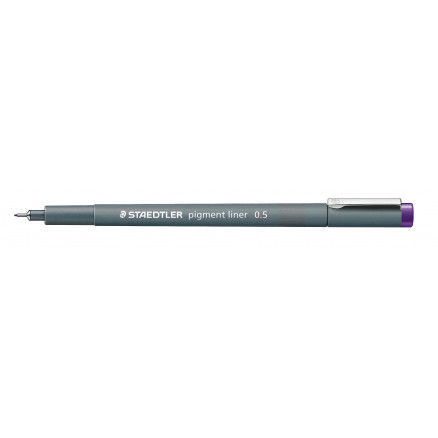 Staedtler Pigment Liner Tus Violet 0,5mm - 1 stk på tilbud