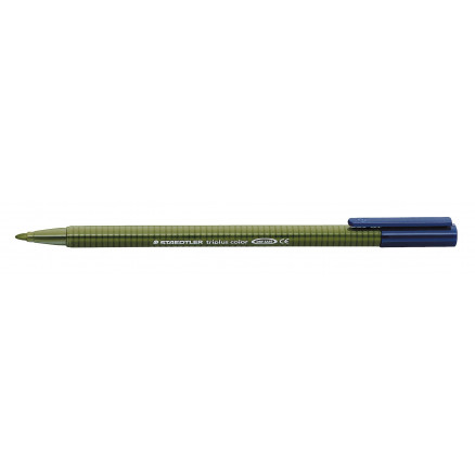 Staedtler Triplus Color Tusch - Oliven Grøn 1mm - 1 stk