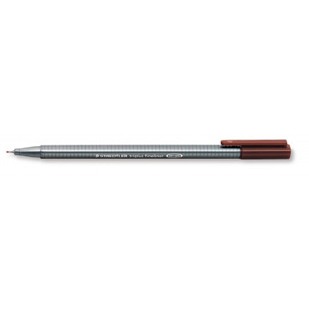 Staedtler Triplus Fineliner Tusch Van Dyck Brun 0,3mm - 1 stk
