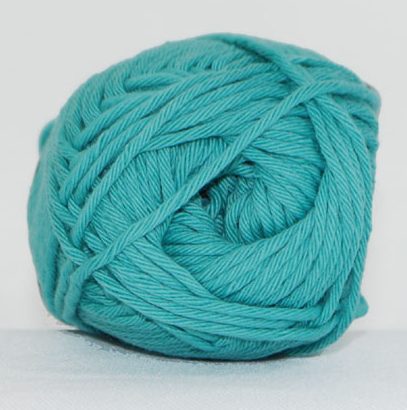 Dæmpet Turkis Cotton 8/8 Garn, 50 g - Nr. 5114
