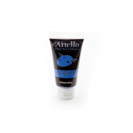Artello Akrylmaling Kunstnerfarve Blå 75ml - Kreativ Maling