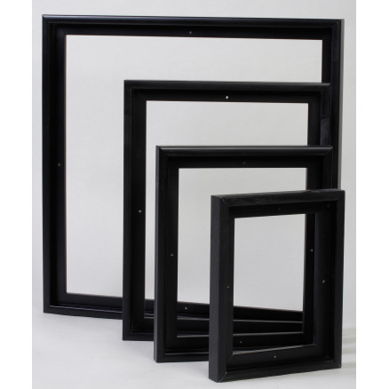 Artino Mat Sort Svæveramme 20x20 cm - Elegant Indramning